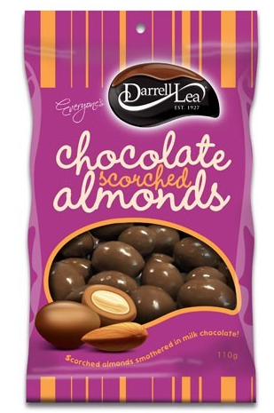 Scorched almonds