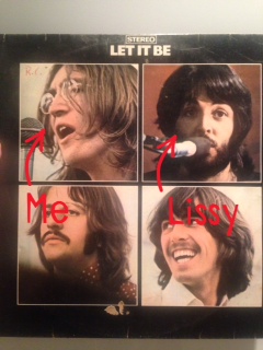Beatles album cover