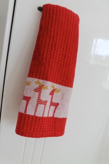 Christmas tea towel